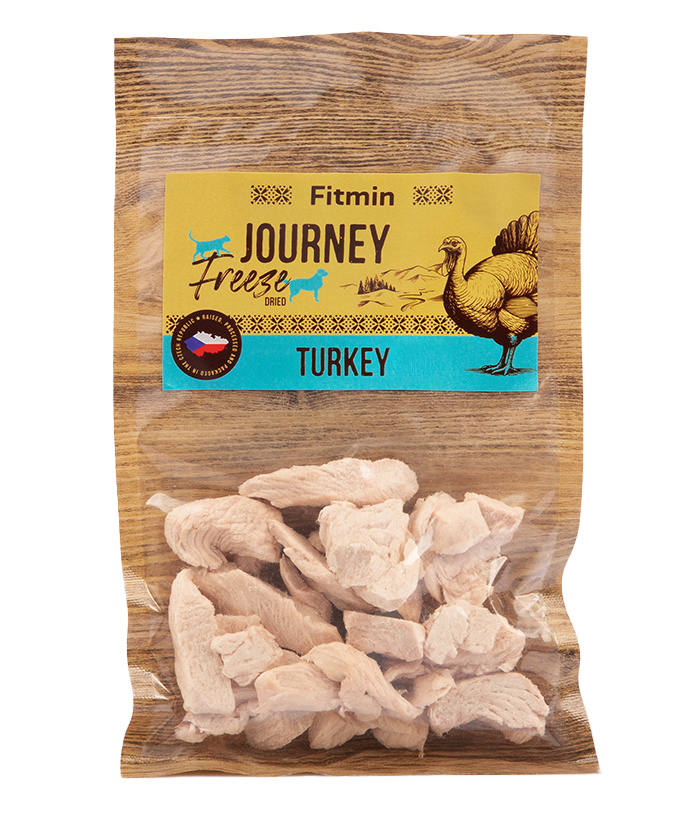 Fitmin Freeze Dried - mrazem sušené pochoutky krůtí